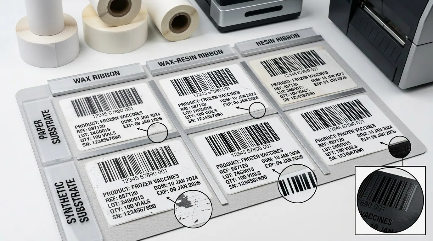Durable TTR Labels for Cold Chain Traceability