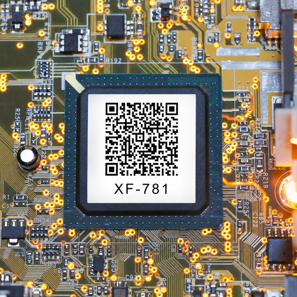 ฉลากโพลิอิมิด (PI) กันไฟฟ้าสถิต CL-781 สำหรับติดตามกระบวนการผลิตแผงวงจรพิมพ์ (PCB)