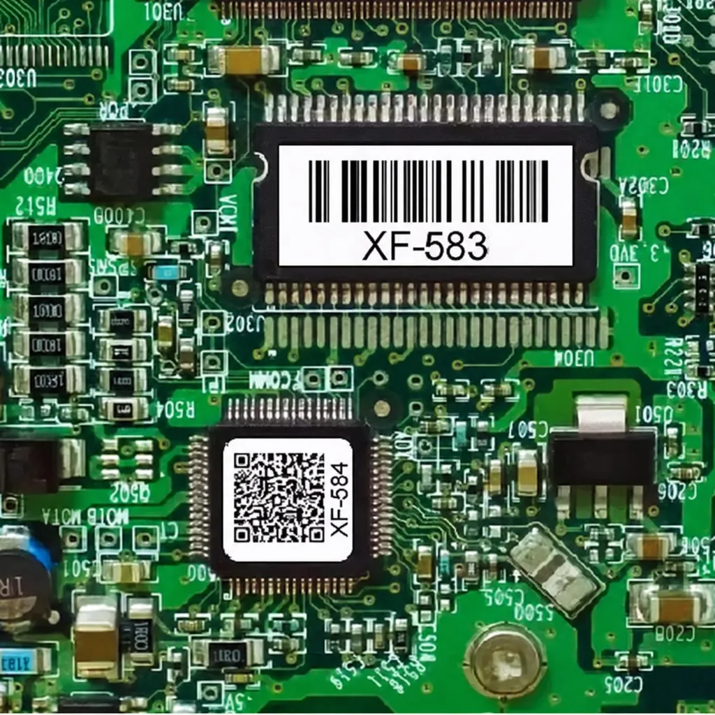 ป้ายโพลีอิมิดทนความร้อนสูง CL-583 สำหรับตรวจสอบย้อนกลับแผงวงจร PCB