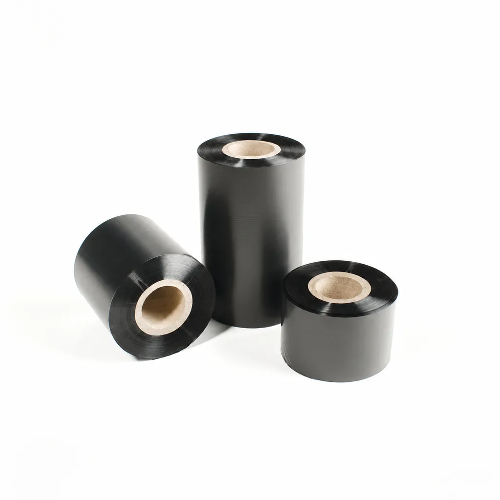 CL-Z112 ริบบอนถ่ายโอนความร้อนชนิดแวกซ์เสริมประสิทธิภาพ สำหรับฉลากและป้ายกระดาษ